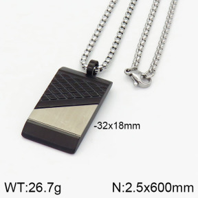Stainless Steel Necklace  2N2002441bhia-746