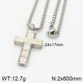 Stainless Steel Necklace  2N2002443vhkb-746