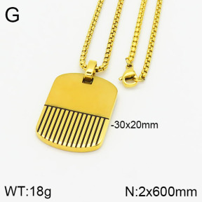 Stainless Steel Necklace  2N2002447vhha-746