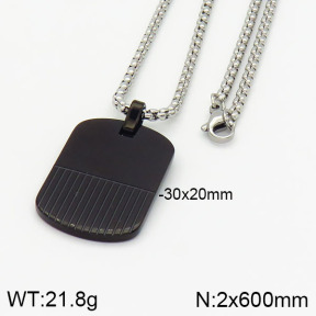 Stainless Steel Necklace  2N2002448vbpb-746