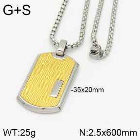 Stainless Steel Necklace  2N2002456ahlv-746