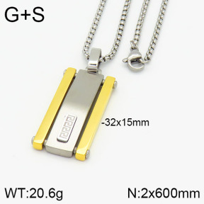 Stainless Steel Necklace  2N2002459ahlv-746