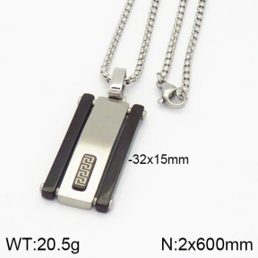 Stainless Steel Necklace  2N2002460ahlv-746