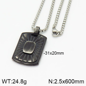 Stainless Steel Necklace  2N2002461ahjb-746