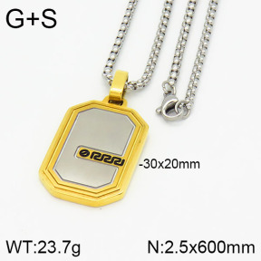 Stainless Steel Necklace  2N2002463vhkb-746