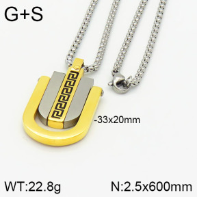 Stainless Steel Necklace  2N2002468ahlv-746