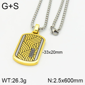 Stainless Steel Necklace  2N2002472vhkb-746