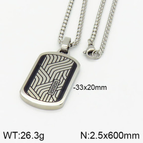 Stainless Steel Necklace  2N2002473ahjb-746