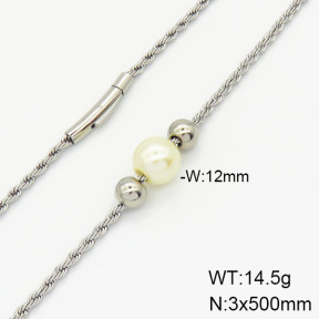 Stainless Steel Necklace  2N3000994aivb-722