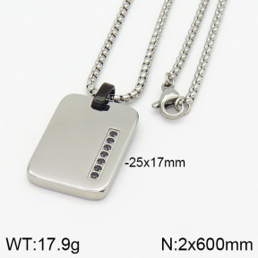 Stainless Steel Necklace  2N4001460bhia-746