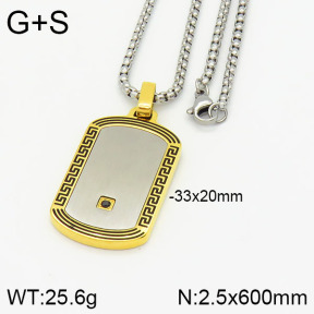 Stainless Steel Necklace  2N4001465ahlv-746