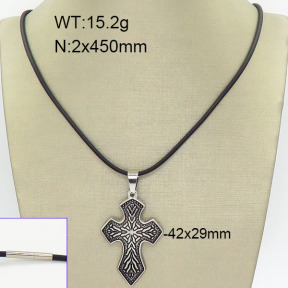 Stainless Steel Necklace  2N5000020vbpb-256
