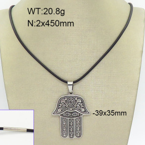 Stainless Steel Necklace  2N5000022vbpb-256