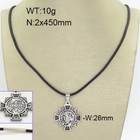Stainless Steel Necklace  2N5000024vbnb-256