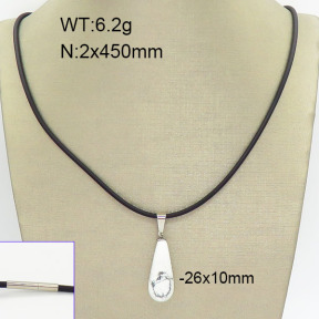 Stainless Steel Necklace  2N5000032vbnb-256