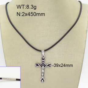 Stainless Steel Necklace  2N5000034abol-256