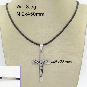 Stainless Steel Necklace  2N5000039abol-256