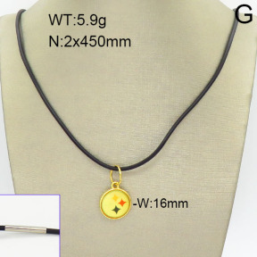 Stainless Steel Necklace  2N5000046vbmb-256