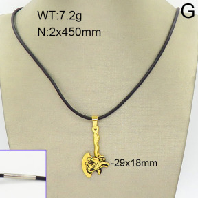 Stainless Steel Necklace  2N5000047bbov-256