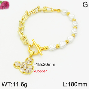 Fashion Copper Bracelets  TB2000276ahlv-J39