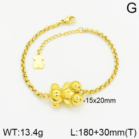 SS Bear Bracelets  TB2000279ahlv-659