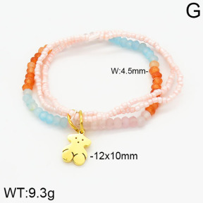 SS Bear Bracelets  TB2000299ahlv-656