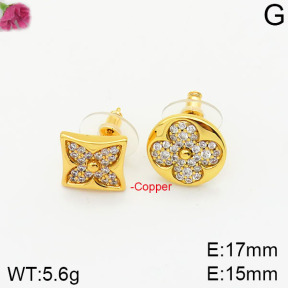Fashion Copper Earrings  TE2000258ajvb-J139