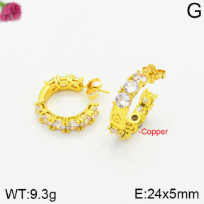Fashion Copper Earrings  TE2000259aiov-J139