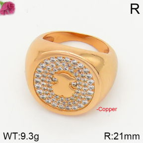Fashion Copper Bear Rings  6-9#  TR2000048vhnv-J82