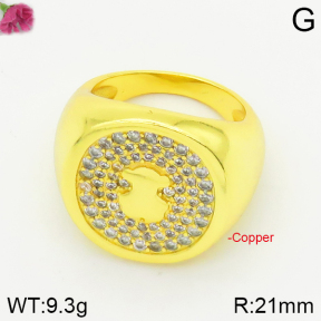 Fashion Copper Bear Rings  6-9#  TR2000049vhnv-J82