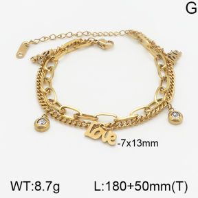 Stainless Steel Bracelet  5B4001682vbnl-743