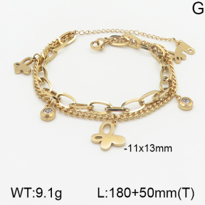 Stainless Steel Bracelet  5B4001684vbnl-743