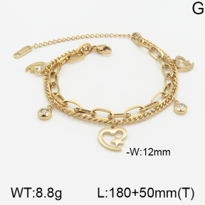 Stainless Steel Bracelet  5B4001700vbnl-743