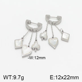 Stainless Steel Earrings  5E4001733bbov-434