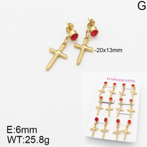 Stainless Steel Earrings  5E4001778vhov-446