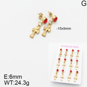 Stainless Steel Earrings  5E4001803vhov-446