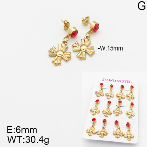 Stainless Steel Earrings  5E4001823vhov-446