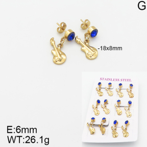 Stainless Steel Earrings  5E4001827vhov-446