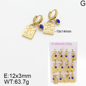 Stainless Steel Earrings  5E4001860vhpo-446