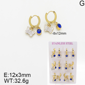 Stainless Steel Earrings  5E4001865vhpo-446