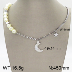 Stainless Steel Necklace  5N3000388bbov-434