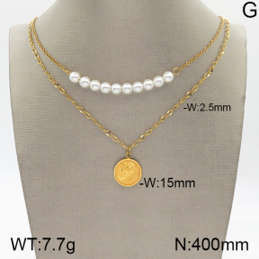 Stainless Steel Necklace  5N3000398bbov-434