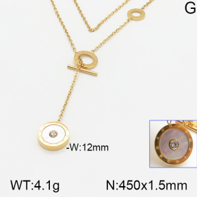 Stainless Steel Necklace  5N4001226bhil-743