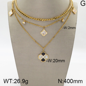 Stainless Steel Necklace  5N4001232bhil-434
