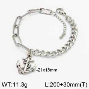 Stainless Steel Bracelet  2B2001842vbmb-436