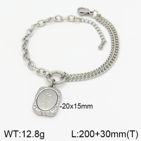Stainless Steel Bracelet  2B2001844vbnb-436