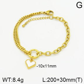 Stainless Steel Bracelet  2B3001581vbnb-436