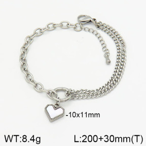 Stainless Steel Bracelet  2B3001582vbmb-436