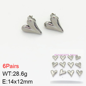 Stainless Steel Earrings  2E2001604vhmv-436
