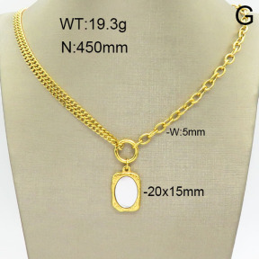 Stainless Steel Necklace  2N2002495bvpl-436